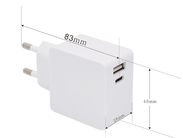 Type C charger fast charger adaptor for cellphone